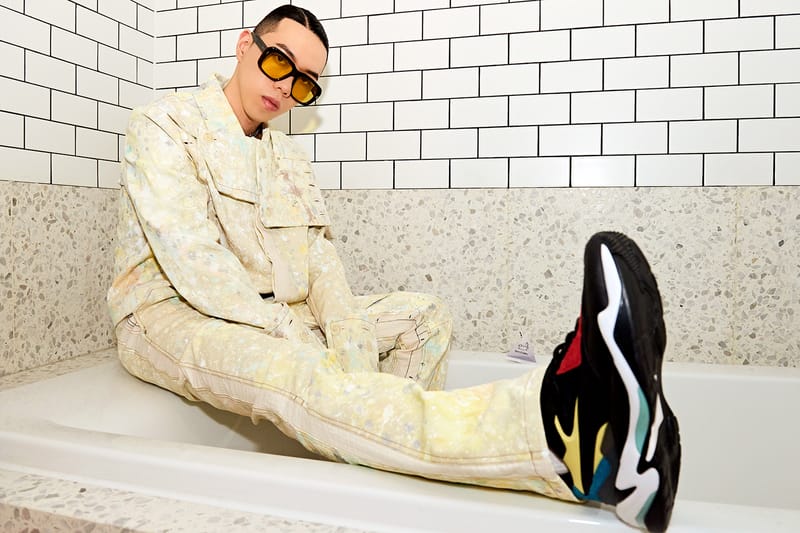 비와이가 푸마 썬더 스펙트라를 신고 서울의 밤을 구경했다?