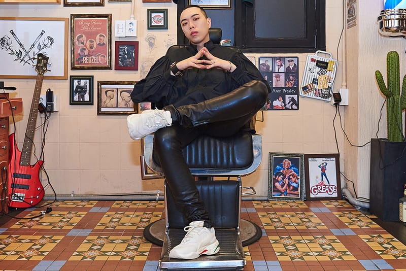 푸마 썬더 스펙트라를 신은 비와이의 서울 구경