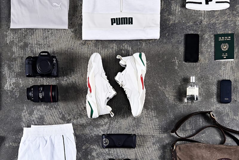 Essentials: 푸마 썬더 스펙트라를 신고 여행하는 <하입비스트> 포토그래퍼와 에디터