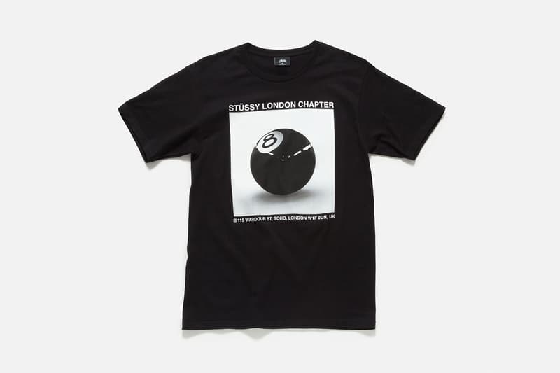 스투시 런던 챕터 스토어 개점 기념 한정판 협업 2018