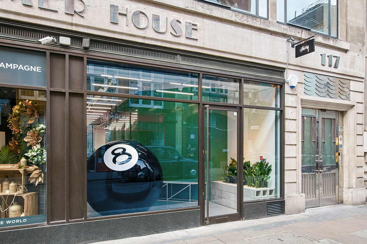 스투시 런던 챕터 스토어 개점 기념 한정판 협업 2018