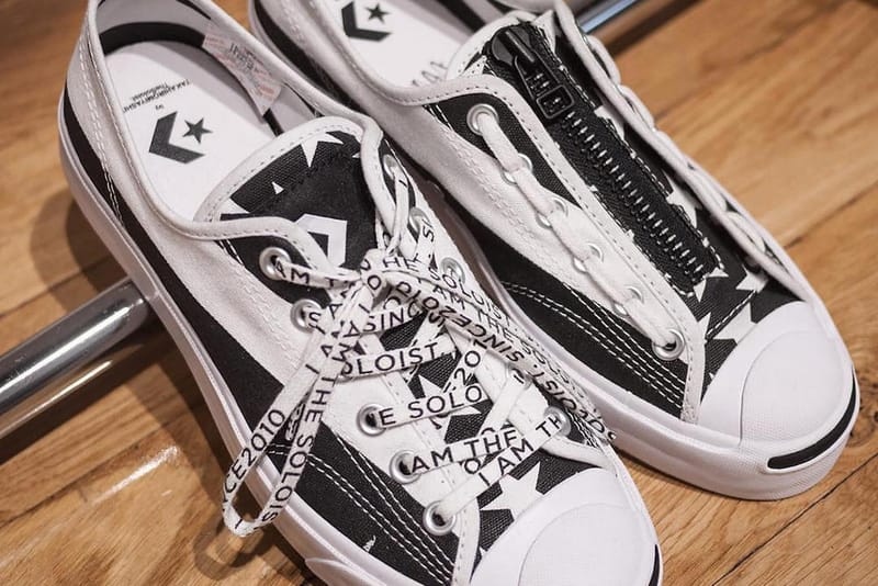 타카히로 미야시타 더 솔로이스트 x 컨버스 잭퍼셀 '흑백 짝짝이'