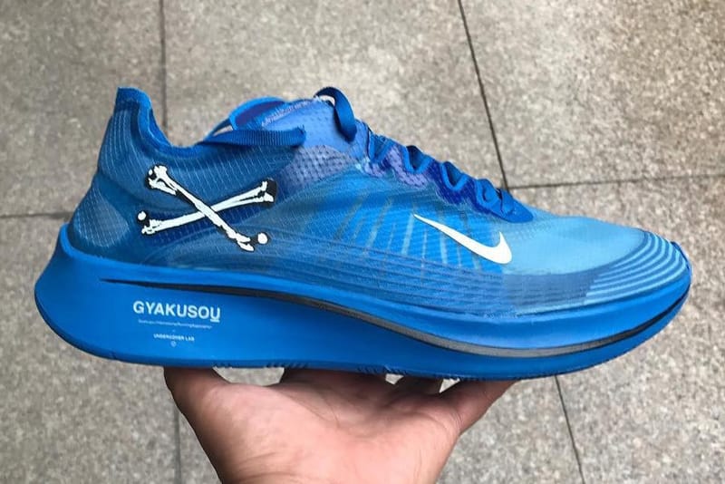 언더커버 x 나이키 ‘갸쿠소우 줌 플라이 SP’ 파란색 유출