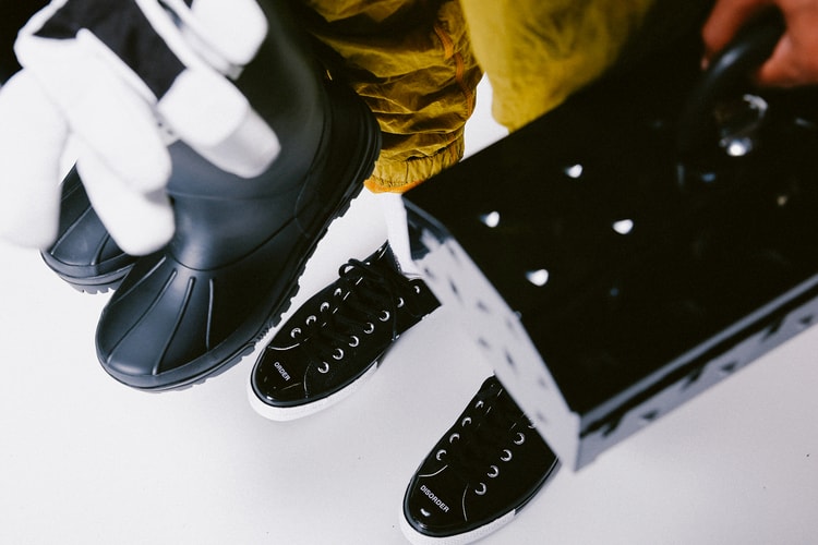 컨버스 x 언더커버 '오더 & 디스오더' 협업 착용 사진