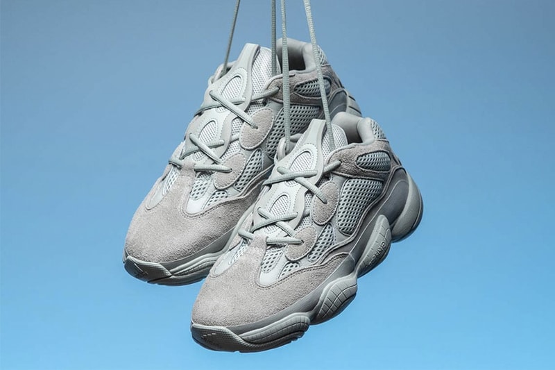 칸예 웨스트의 이지 500 ‘솔트’ 실물 착용 사진 상세 이미지 추가 공개 adidas kanye west yeezy 500 salt