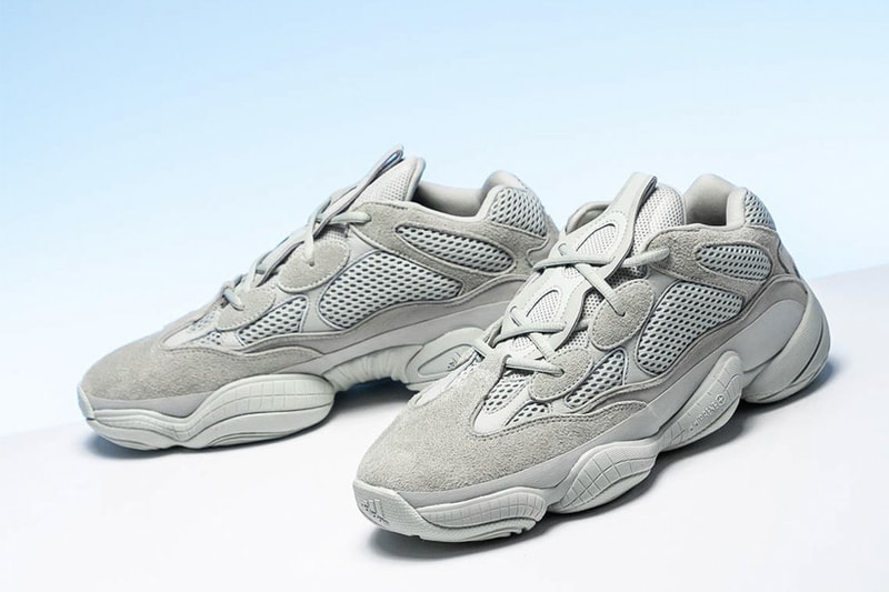 칸예 웨스트의 이지 500 ‘솔트’ 실물 착용 사진 상세 이미지 추가 공개 adidas kanye west yeezy 500 salt