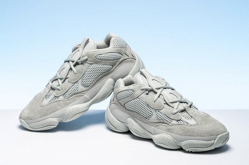 칸예 웨스트의 이지 500 ‘솔트’ 실물 착용 사진 상세 이미지 추가 공개 adidas kanye west yeezy 500 salt
