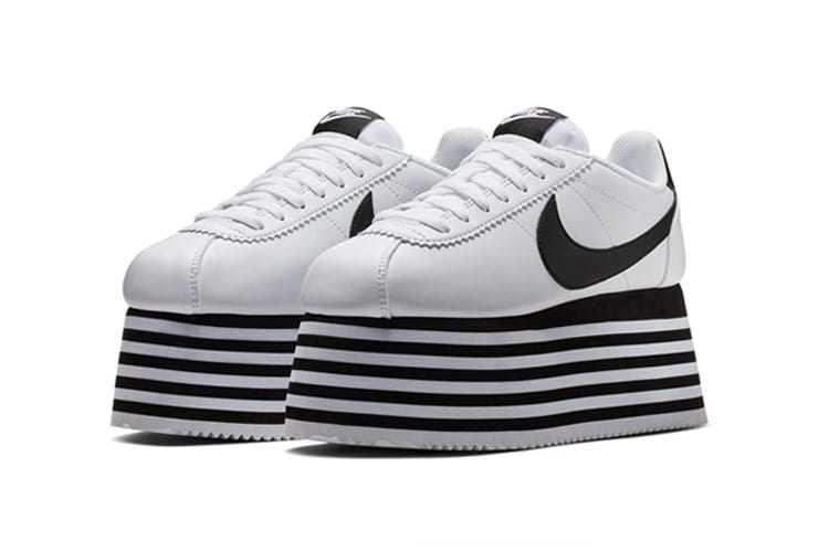 초특급 키높이, 꼼데가르송 x 나이키 '코르테즈 플랫폼'