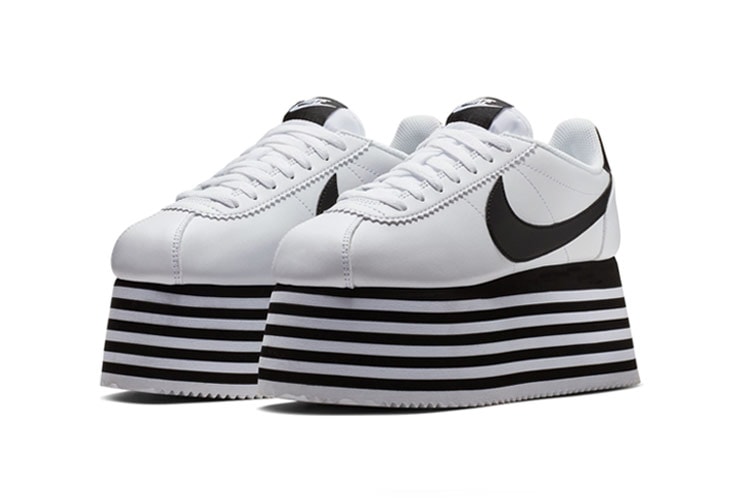 초특급 키높이, 꼼데가르송 x 나이키 '코르테즈 플랫폼'