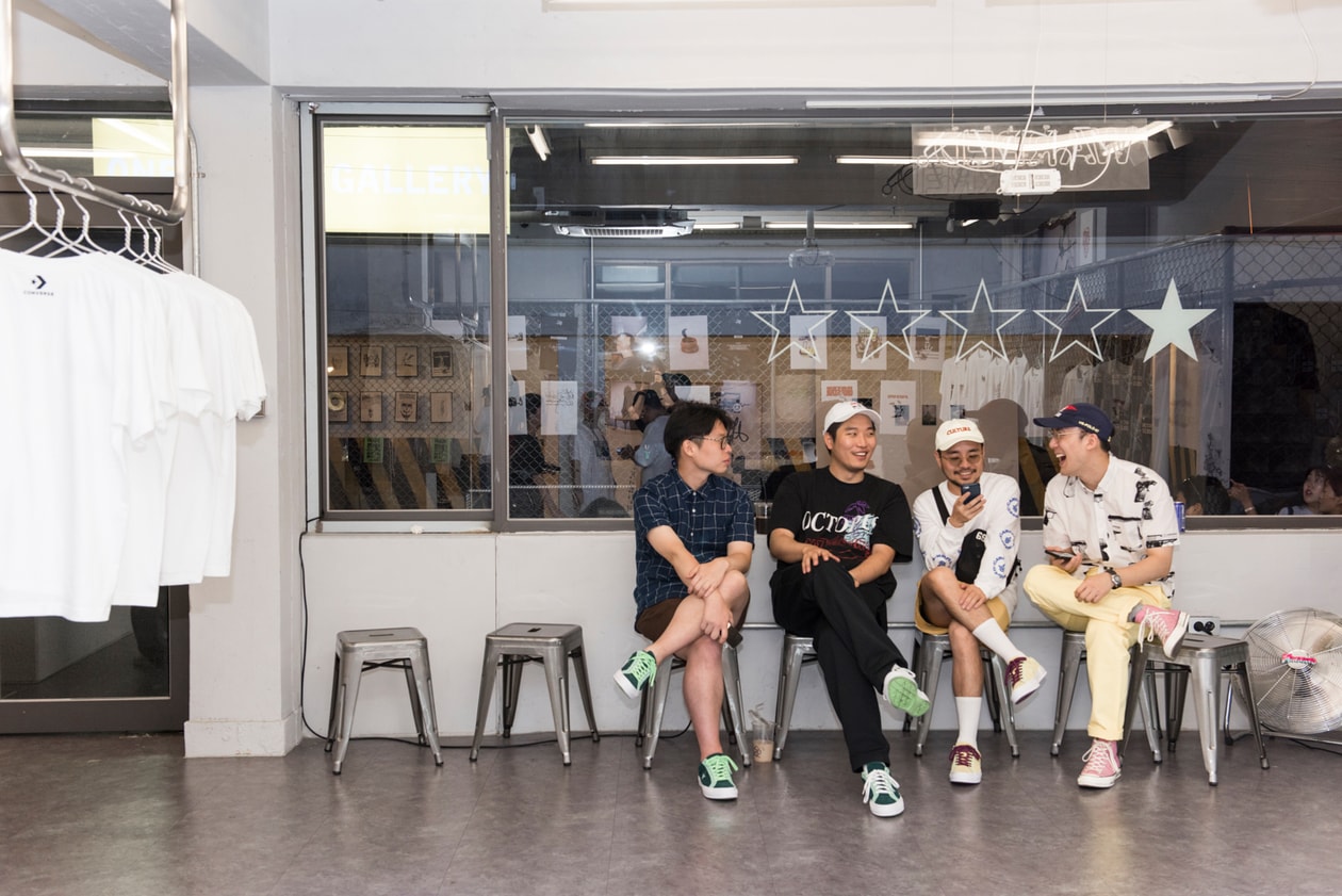 레드벨벳 슬기와 주영 방문한 컨버스 원스타 골목 파티 2018 가을 리캡  converse-onestar-golmok-recap