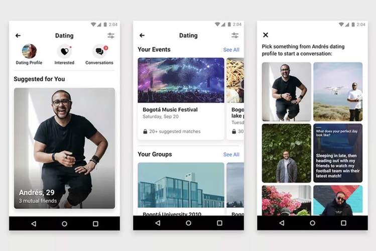 페이스북이 소개팅 시켜준다, '데이트' 기능 추가