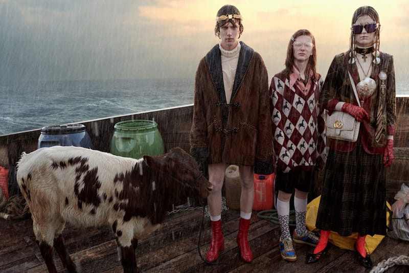 노아의 방주 패러디한 구찌 2019 크루즈 캠페인