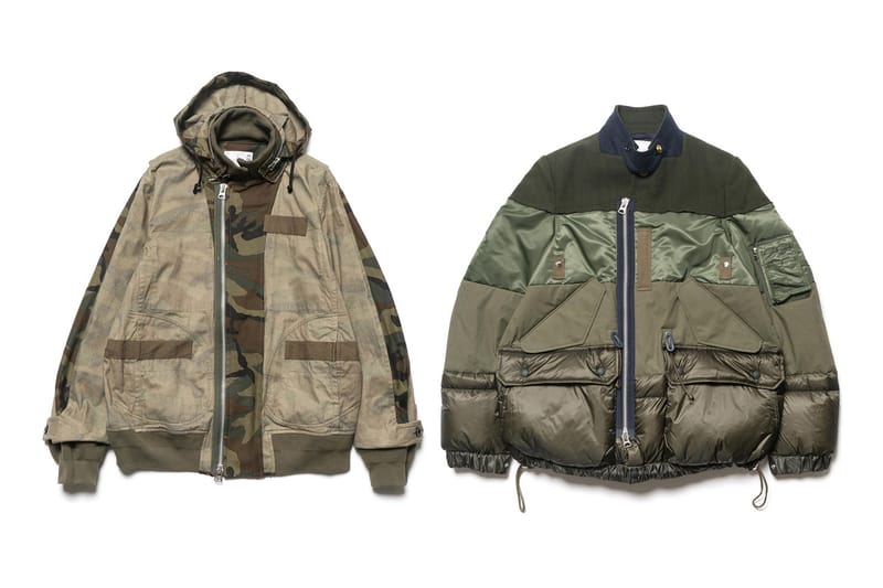 비대칭의 매력, 사카이 2018 FW 1차 발매 제품군