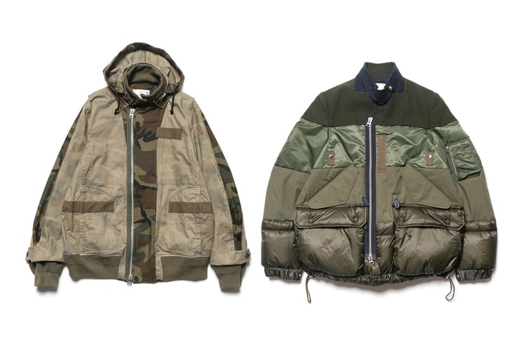 비대칭의 매력, 사카이 2018 FW 1차 발매 제품군