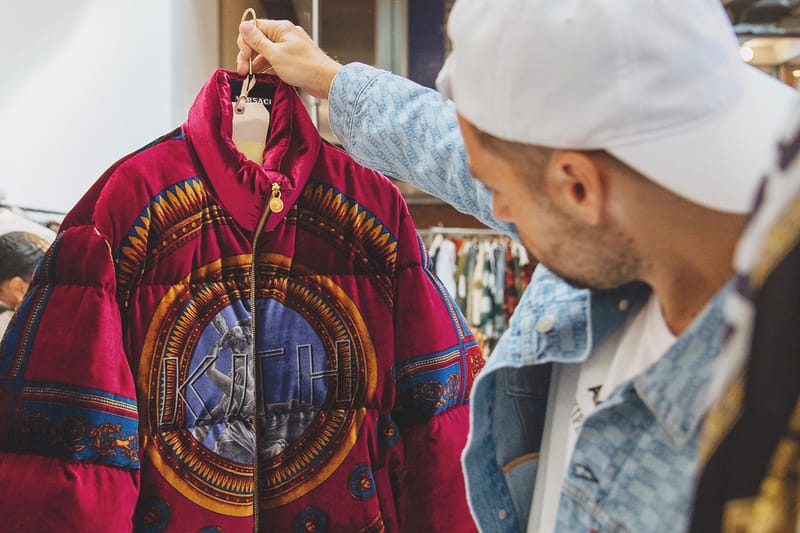 베르사체 x KITH 2019 SS 협업 미리 보기