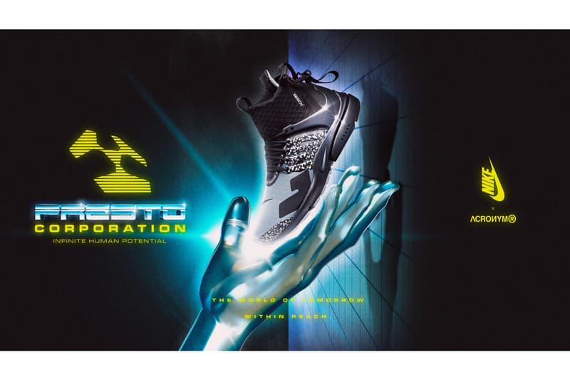 아크로님 나이키 에어 프레스토 미드 가격 발매일 유출