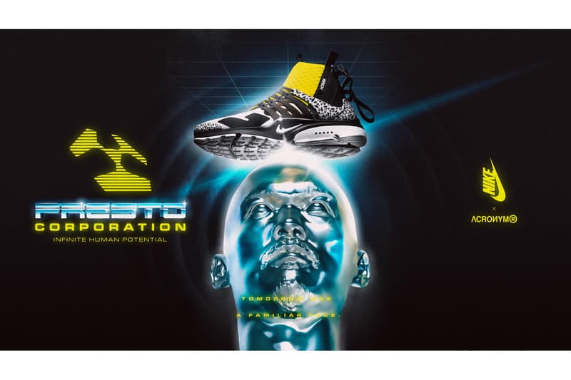 아크로님 나이키 에어 프레스토 미드 가격 발매일 유출