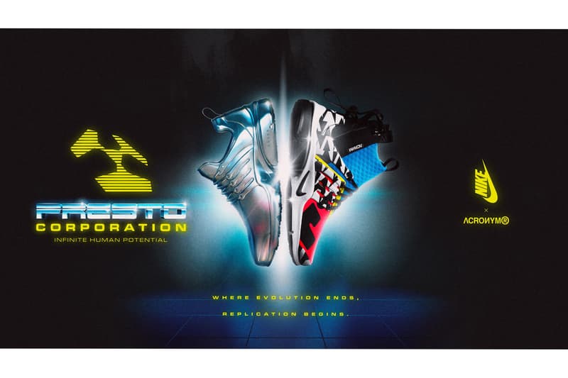 아크로님 나이키 에어 프레스토 미드 가격 발매일 유출