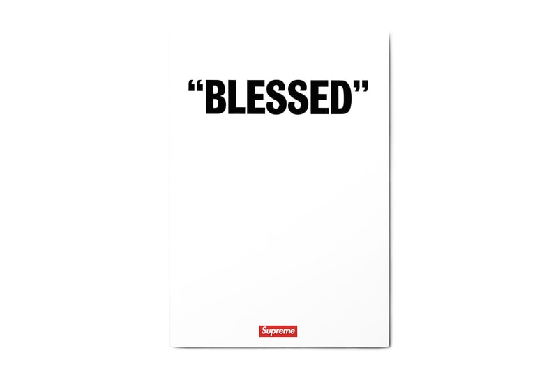슈프림 스케이트 비디오 <"BLESSED"> DVD 패키지 출시 