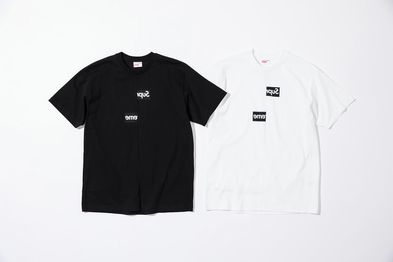 슈프림 x 꼼데가르송 셔츠 2018 가을 협업