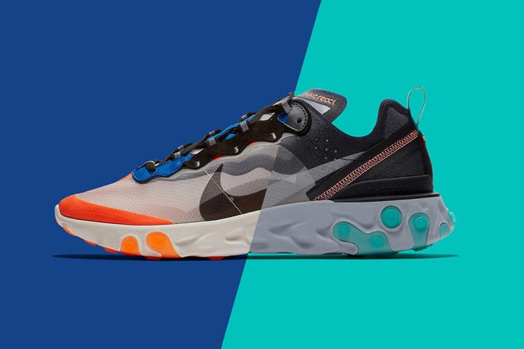 나이키 리액트 엘리먼트 87 두 가지 색상 추가 공개