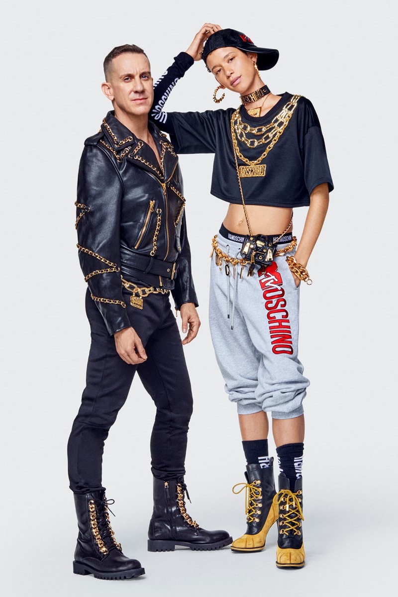 H&M x 모스키노 [tv] 협업 룩북 2018