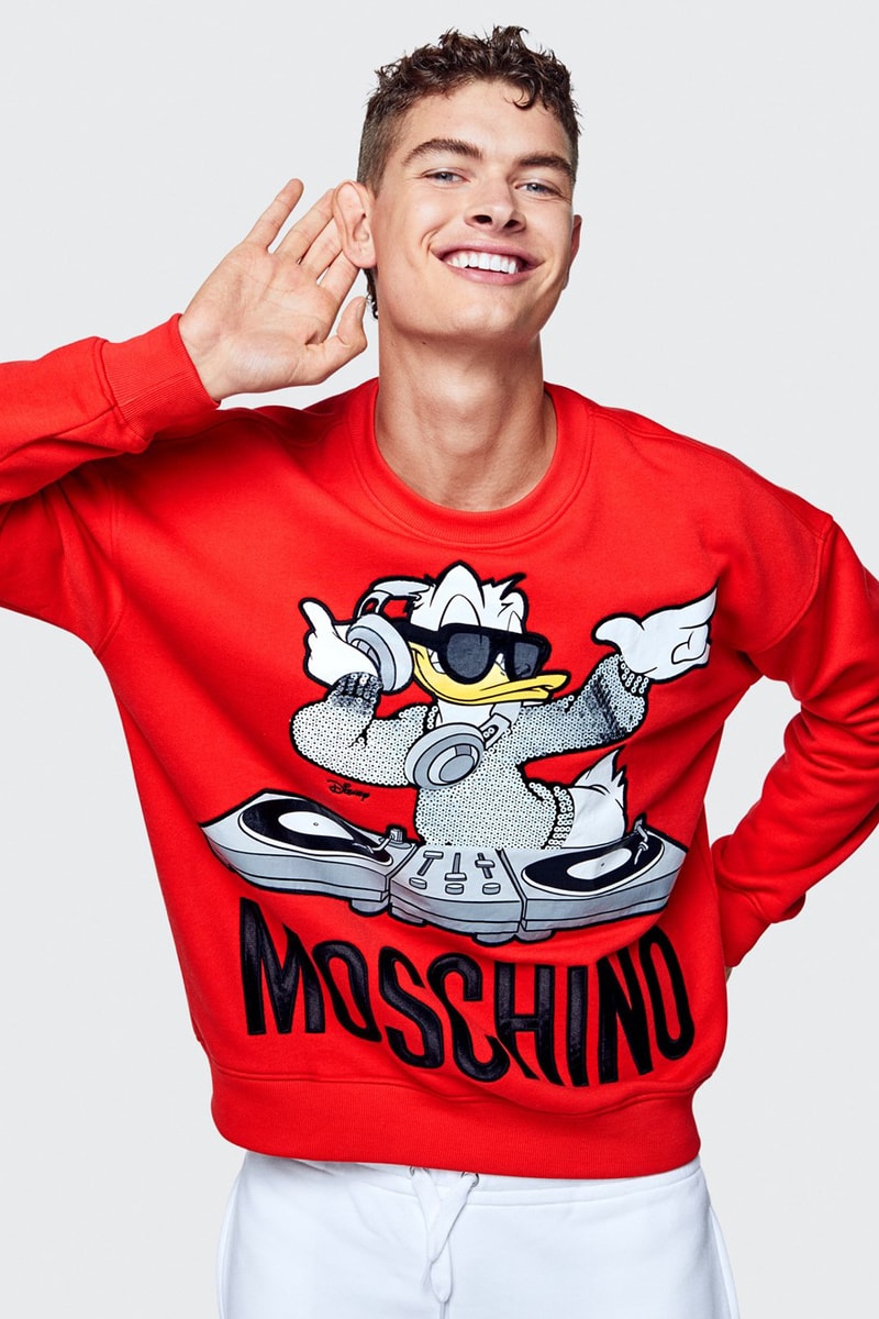 H&M x 모스키노 [tv] 협업 룩북 2018