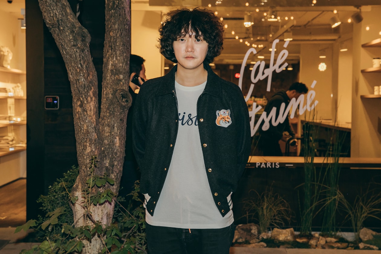 메종 키츠네 서울 플래그십 오픈 파티 2018 가을 maison-kitsune-seoul-flagship-streetsnaps