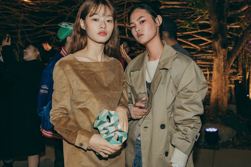 메종 키츠네 서울 플래그십 오픈 파티 2018 가을 maison-kitsune-seoul-flagship-streetsnaps