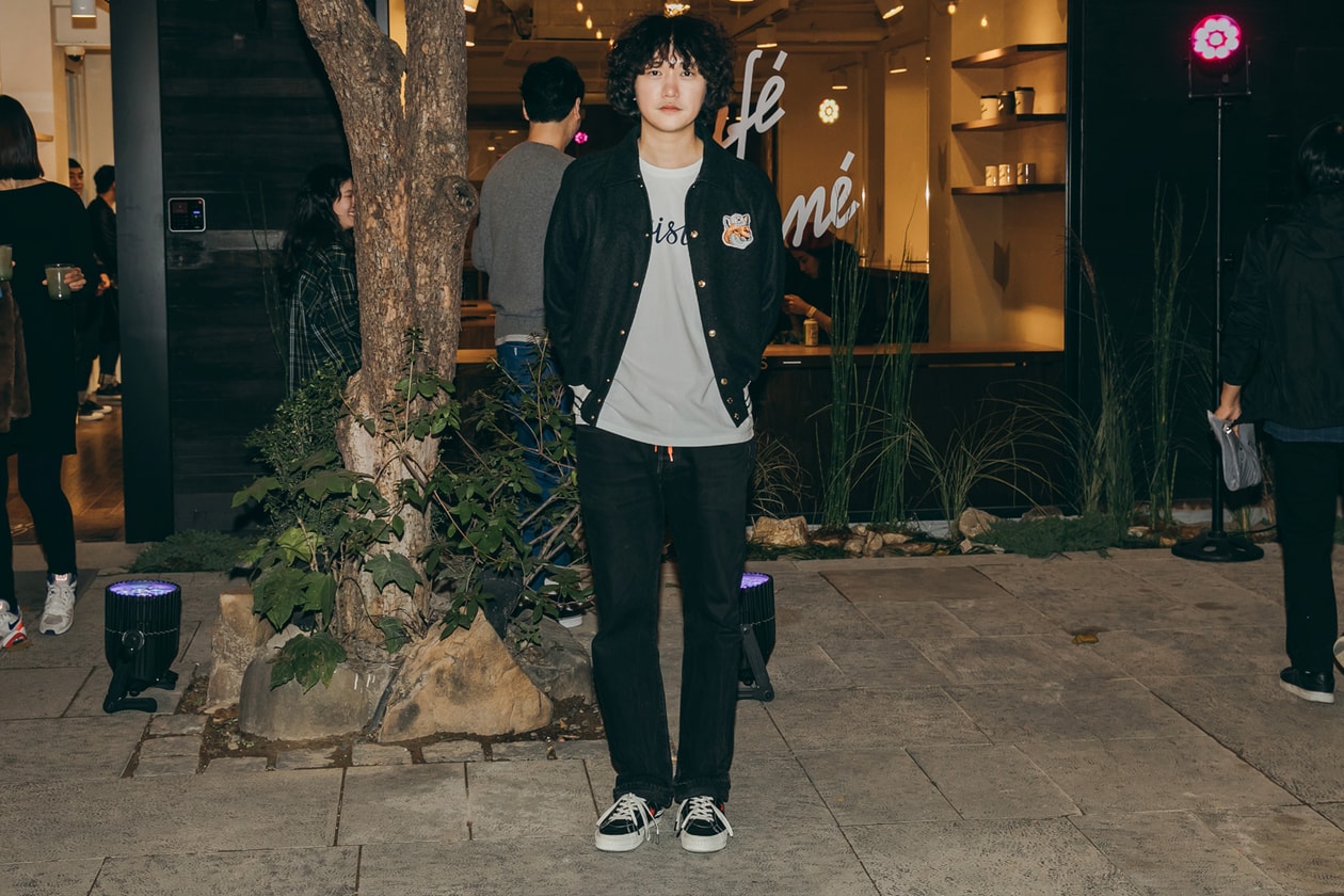 메종 키츠네 서울 플래그십 오픈 파티 2018 가을 maison-kitsune-seoul-flagship-streetsnaps