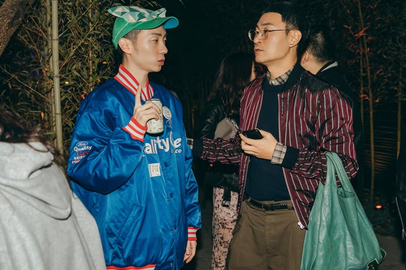 메종 키츠네 서울 플래그십 오픈 파티 2018 가을 maison-kitsune-seoul-flagship-streetsnaps