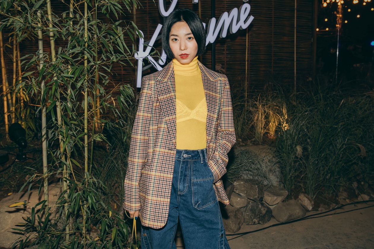 메종 키츠네 서울 플래그십 오픈 파티 2018 가을 maison-kitsune-seoul-flagship-streetsnaps