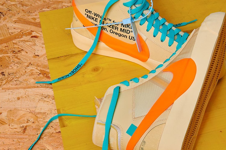 오프 화이트 x 나이키 블레이저 미드 '스푸키' 팩 래플 좌표 총정리