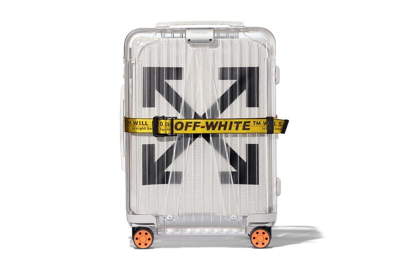 오프 화이트 x 리모와 2차 협업 러기지 재입고