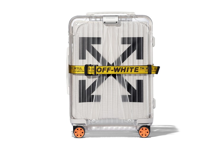 오프 화이트 x 리모와 2차 협업 러기지 재입고