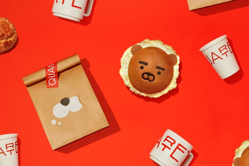 콰르텟 강남 카카오프렌즈 라이언 에그번 출시