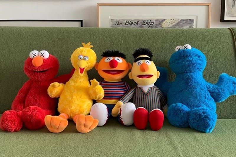 카우스가 공개한 유니클로 협업 ‘세서미 스트리트’ 인형 5종