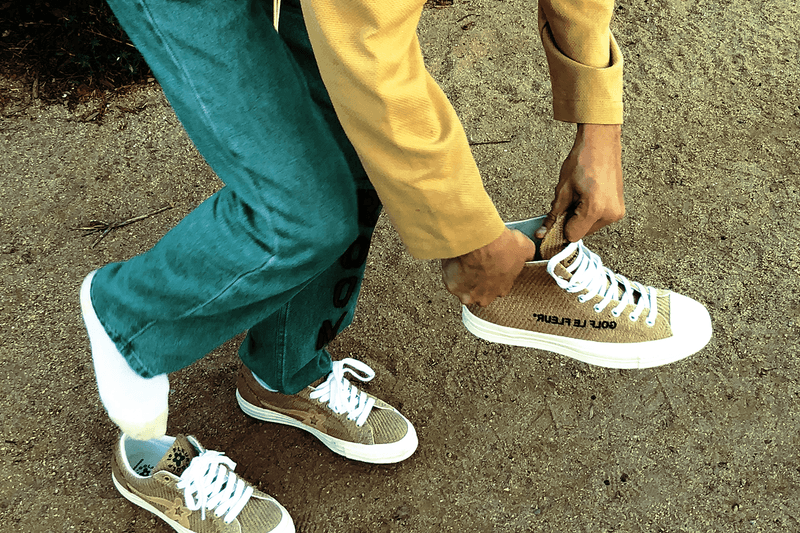 타일러, 더 크리에이터 골프 르 플레르 x 컨버스 '삼베' 국내 판매처