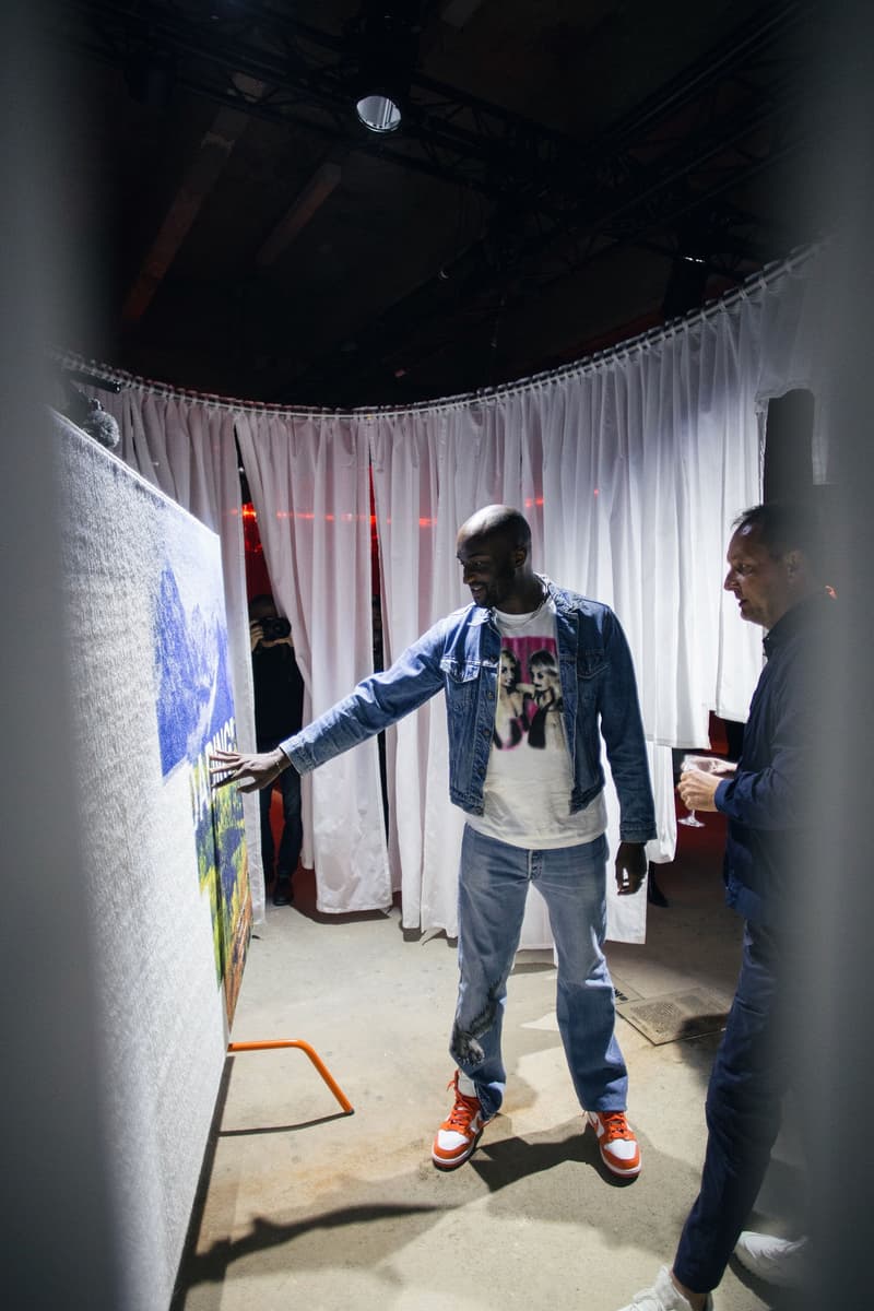 버질 아블로의 이케아 협업 파리 팝업 현장 2018