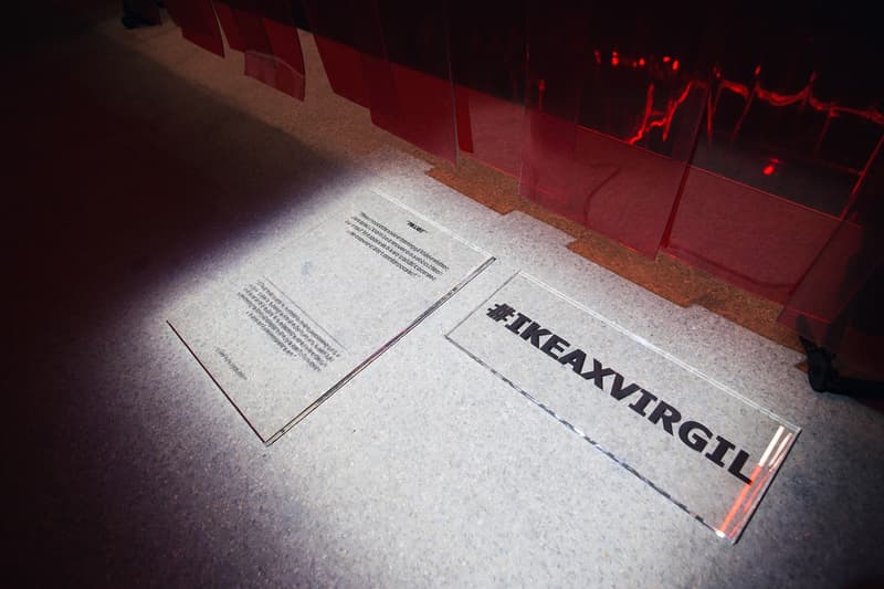 버질 아블로의 이케아 협업 파리 팝업 현장 2018