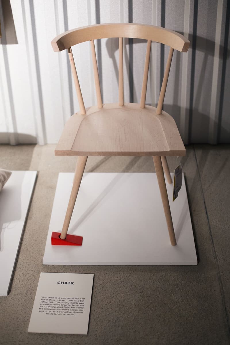 버질 아블로의 이케아 협업 파리 팝업 현장 2018