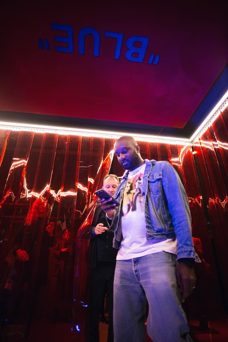 버질 아블로의 이케아 협업 파리 팝업 현장 2018