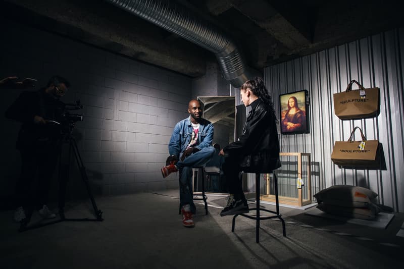 버질 아블로의 이케아 협업 파리 팝업 현장 2018