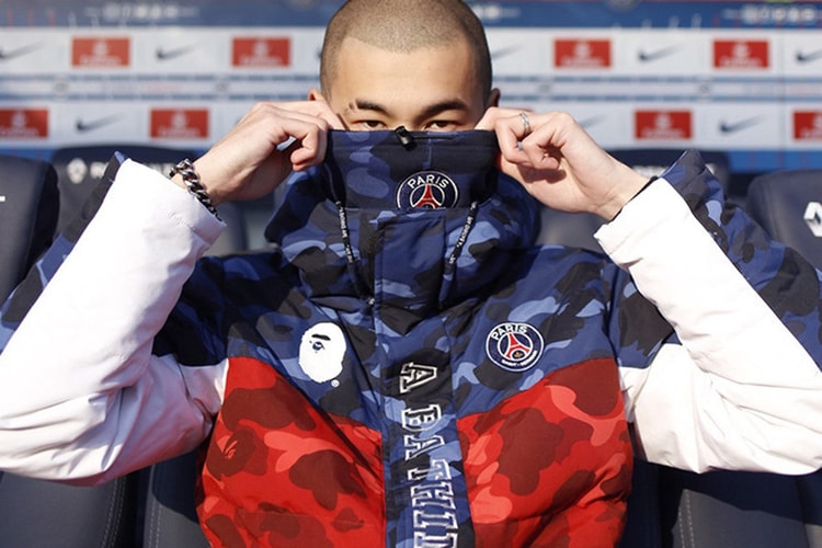 PSG x 베이프, 협업 컬렉션 룩북 & 국내 발매 정보
