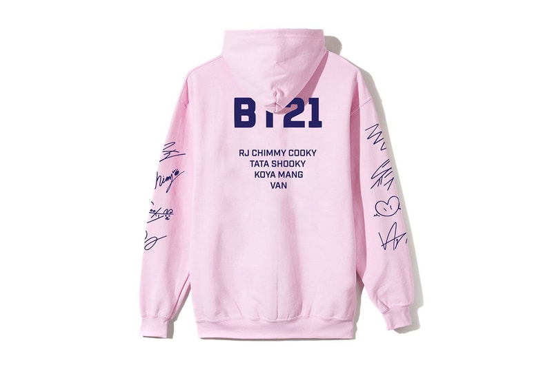BT21 x 안티 소셜 소셜 클럽 선공개 제품군 2018