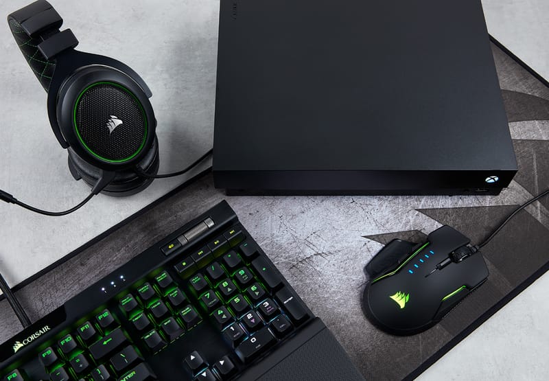 커세어, 엑스박스 원을 위한 마우스와 키보드 출시