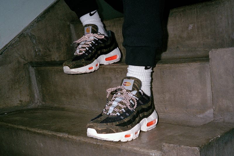 3명의 아티스트가 직접 선보인 칼하트 WIP x 나이키 실착 느낌