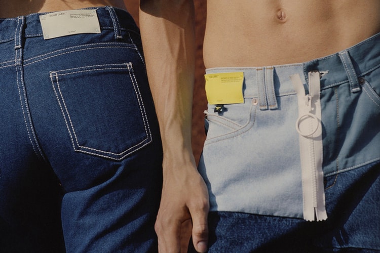 오프 화이트 2019 리조트 데님 프로그램 룩북