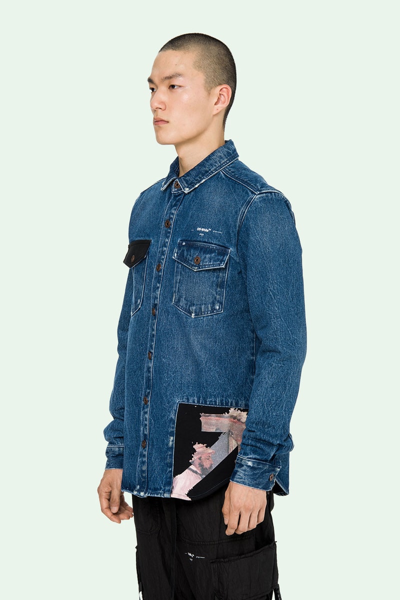 버질 아블로의 오프 화이트 2019 SS 봄, 여름 컬렉션 & 소셜 스터디즈 뉴욕 한정판 티셔츠