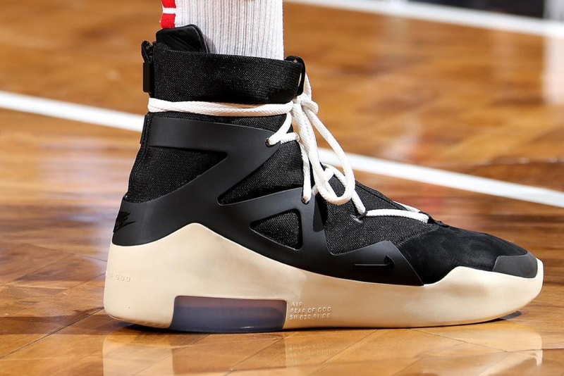 피어 오브 갓 x 나이키 스니커, NBA 코트에서 첫 공개 P.J. 터커 브루클린 네츠 휴스턴 로키츠